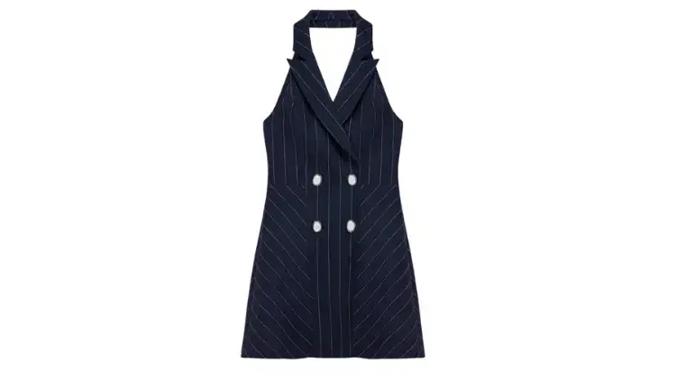 Nocturne halter yaka mini elbise 