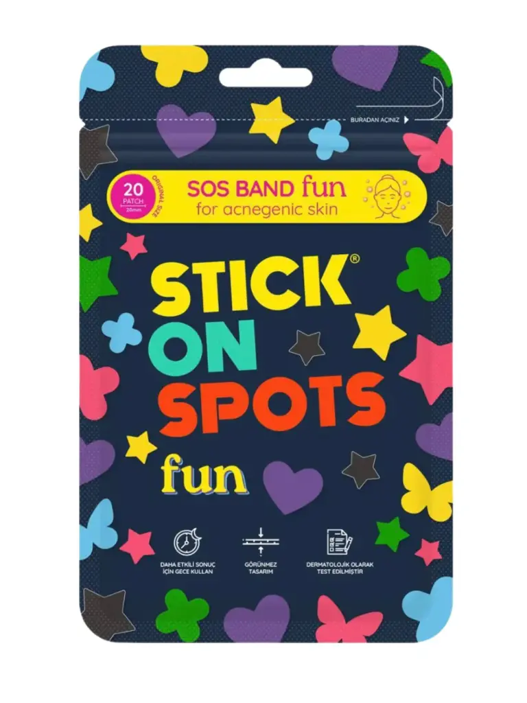 Stick on Spots Fun 20’li Akne Bandı