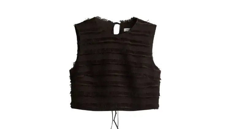 H&M püsküllü bluz
