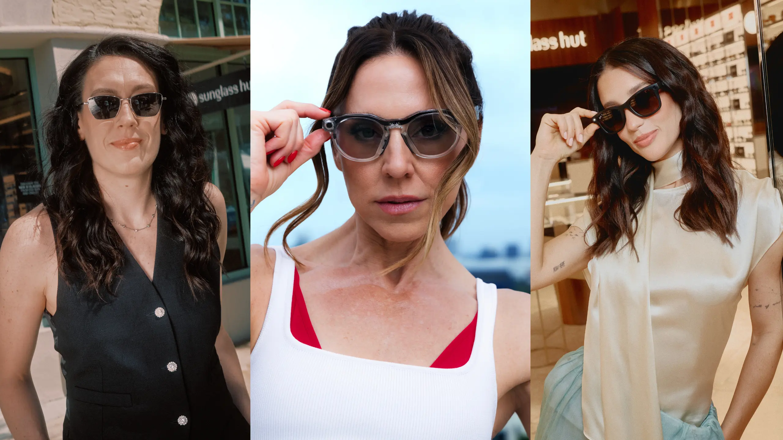 Sunglass Hut 2026 yaz kampanyasını üç global isimle duyurdu