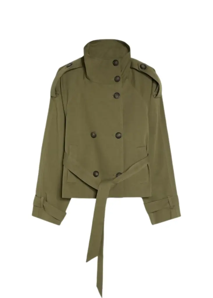 BERSHKA Dik Yakalı Trençkot