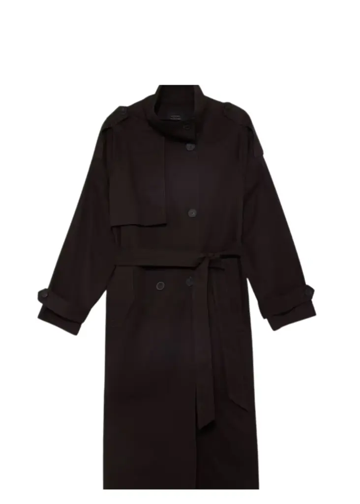 DEFACTO Kemerli Uzun Trençkot