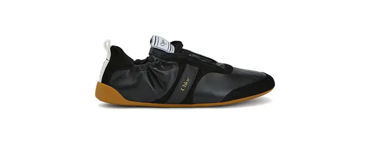 Chloe siyah kadın sneaker