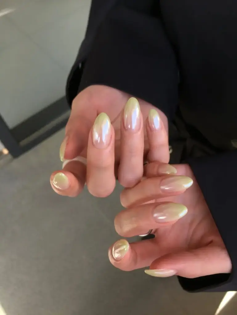 ombre nail art