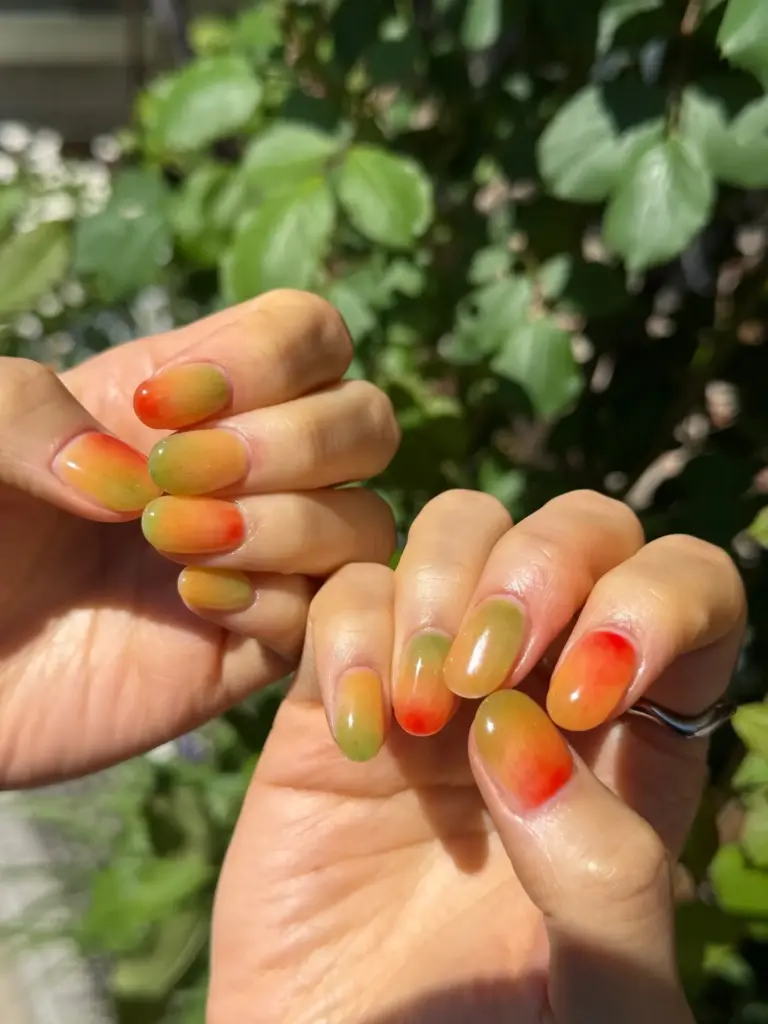 Ombre tekniğiyle ortaya çıkan silüetler