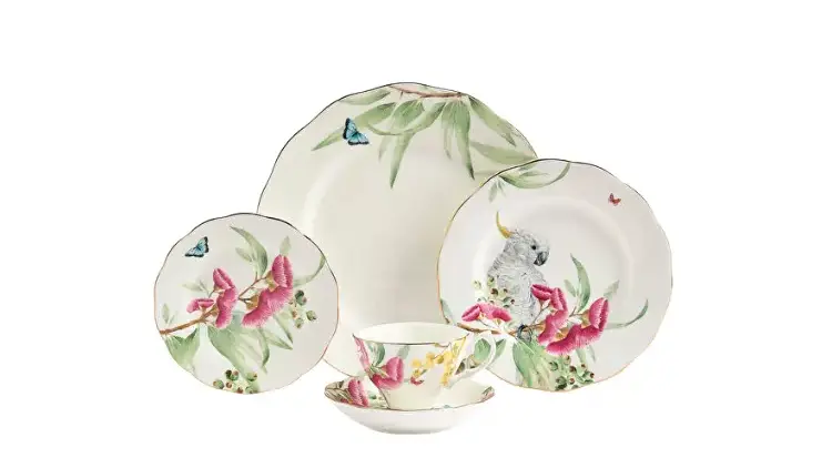 Royal Albert 5 parça porselen yemek takımı Yaz sofralarına eşlik eden 11 stil sahibi seçim