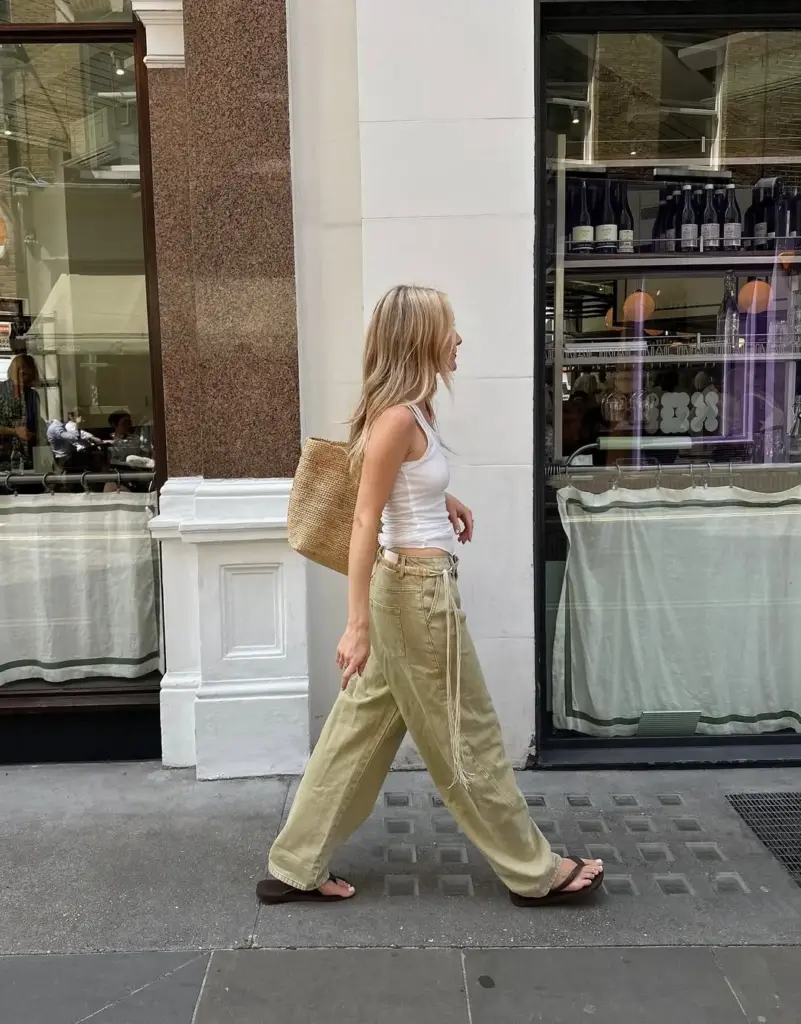 yeşil pantolon nasıl kombinlenir