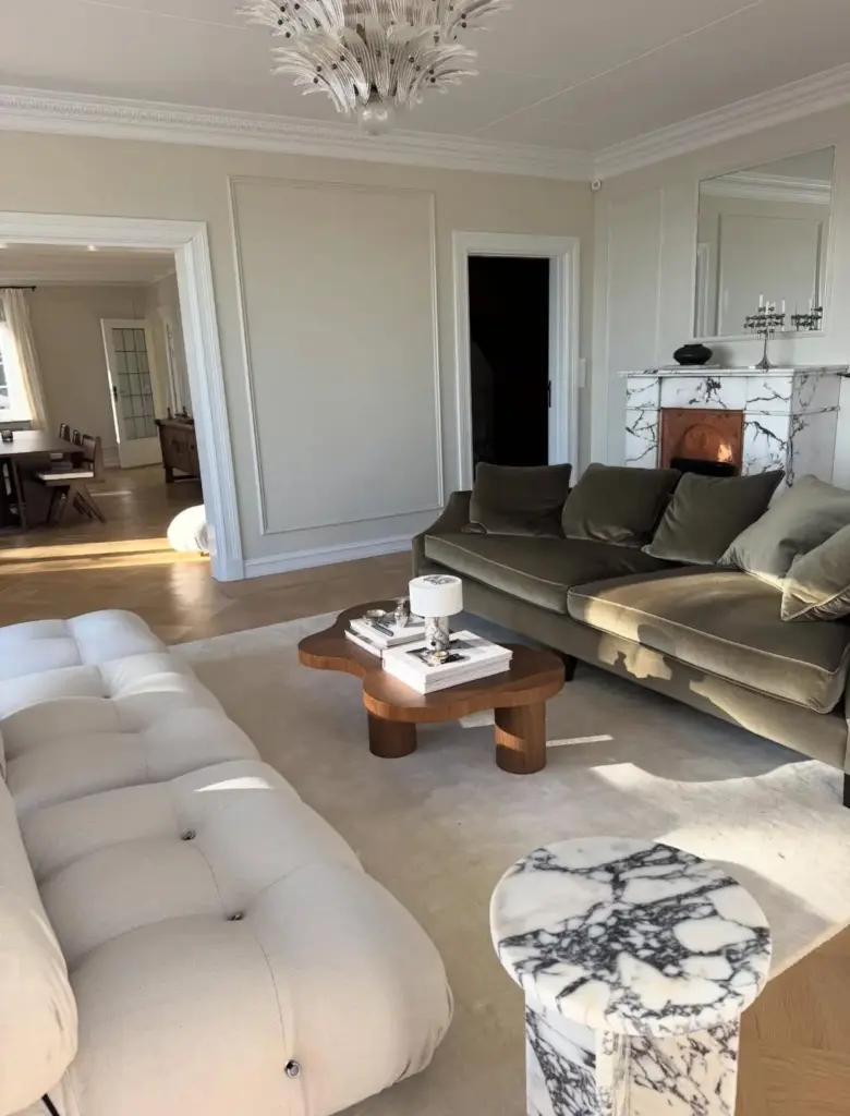 Evde kadife kullanımı